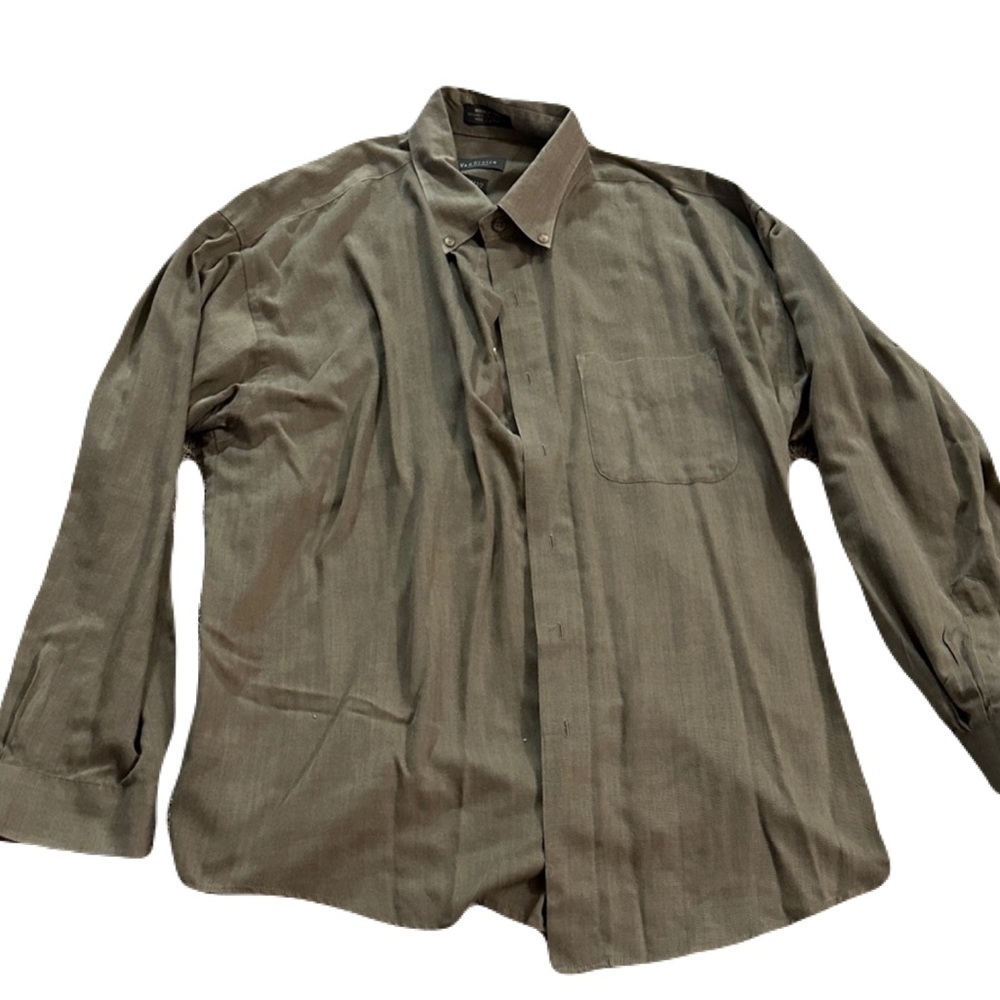 Van Heusen Men's Button-Up Shirt Xl